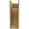 Ekena Millwork 11"W x 22"D x 33"H Classic Van Buren Rough Cedar Woodgrain TimberThane Corbel, Primed Tan CORUR11X22X33VANRCPR - alternate 2